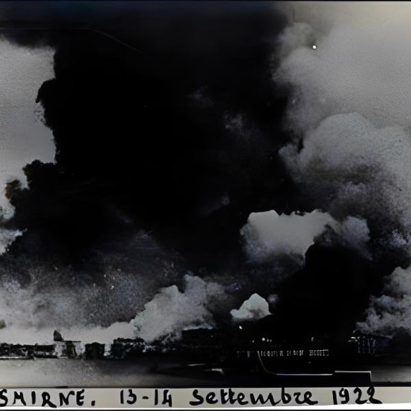 Smyrna ablaze, 1922.